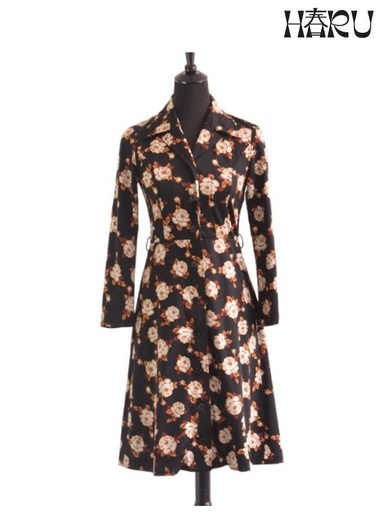[VV005] Vestido vintage Rosa