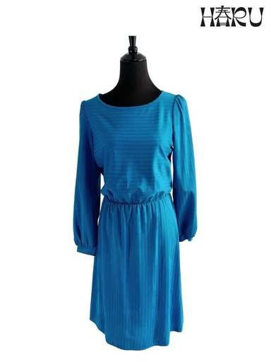 [VV006] Vestido vintage Blue